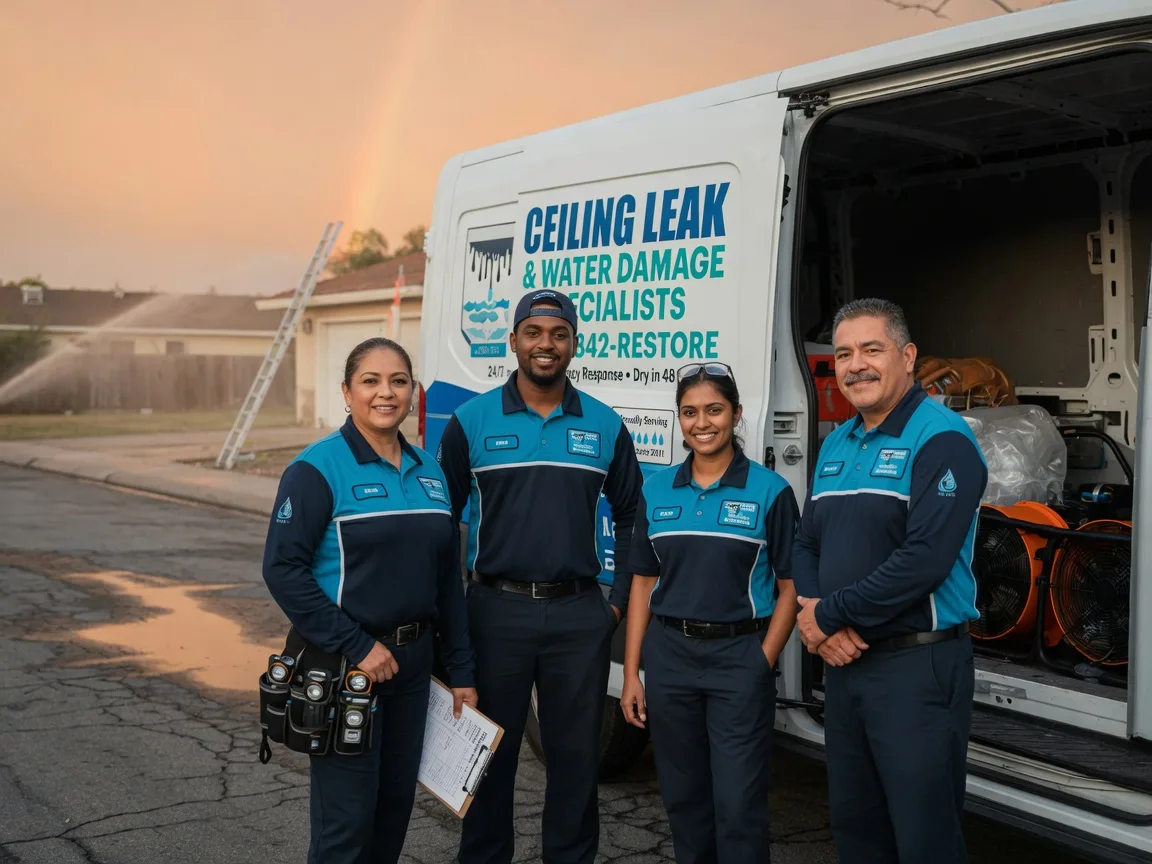 Ceiling Leak Cleanup company in Churubusco, IN